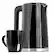 Front. MegaChef - MegaChef 1.8 Quart Stainless Steel Electric Tea Kettle in Black - Black.
