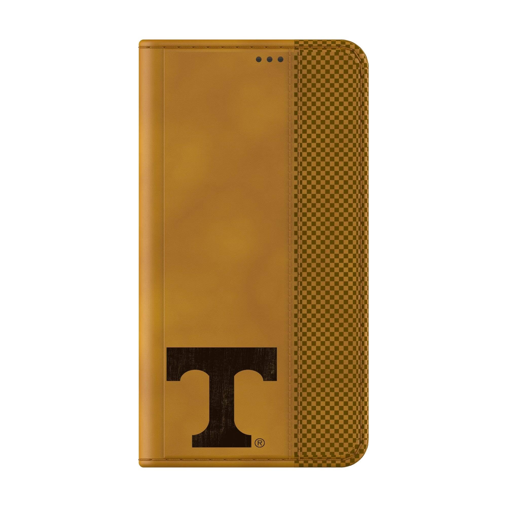 Alt View 1. Keyscaper - Tennessee Volunteers Galaxy Burn Design Folio Case - S20 Plus - Multicolor.
