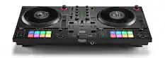 Front. Hercules - DJControl Inpulse T7 2-deck Motorized DJ Controller - Black.