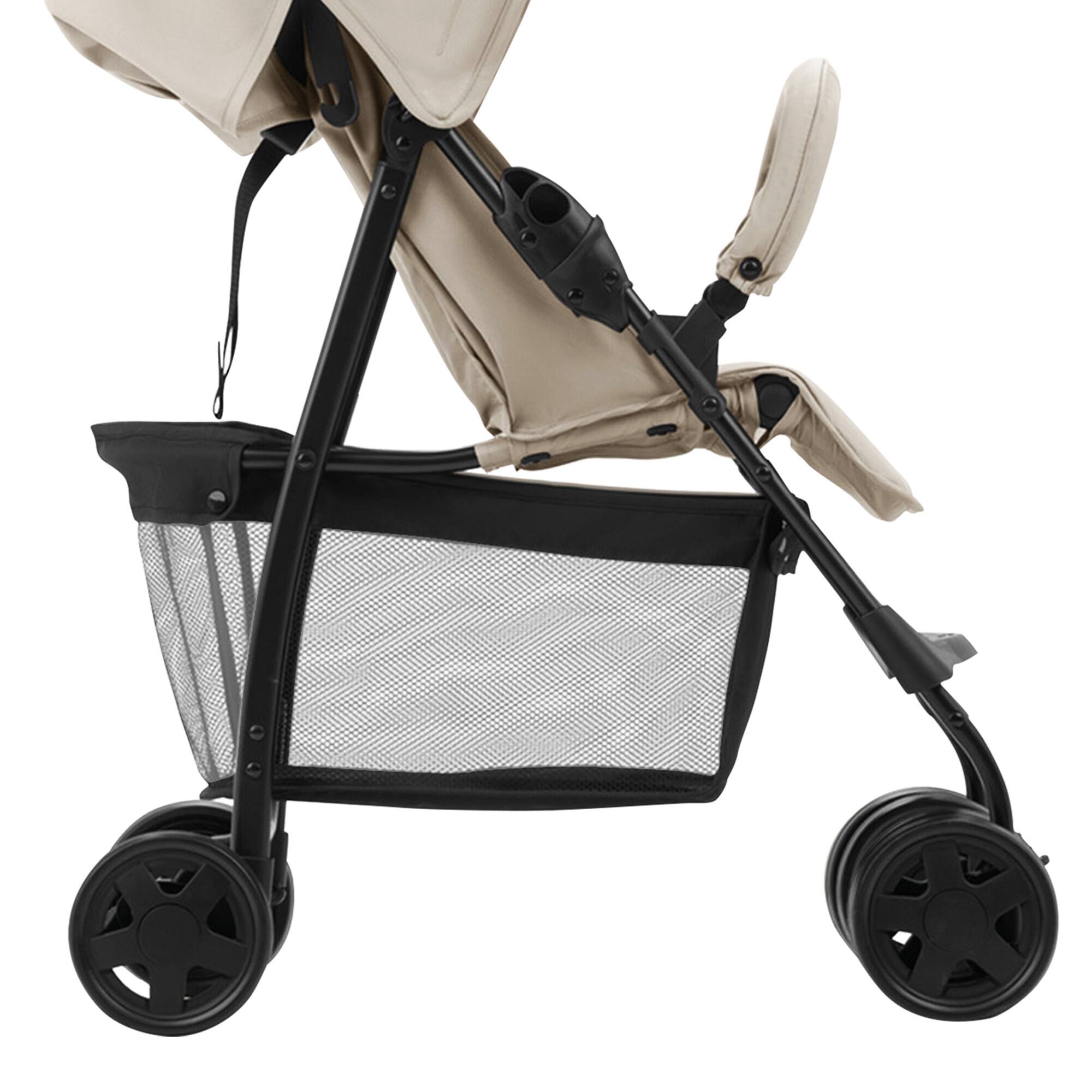 Alt View 7. hauck - hauck Sport T13 Lightweight Compact and Foldable Stroller, Push Chair, Beige.