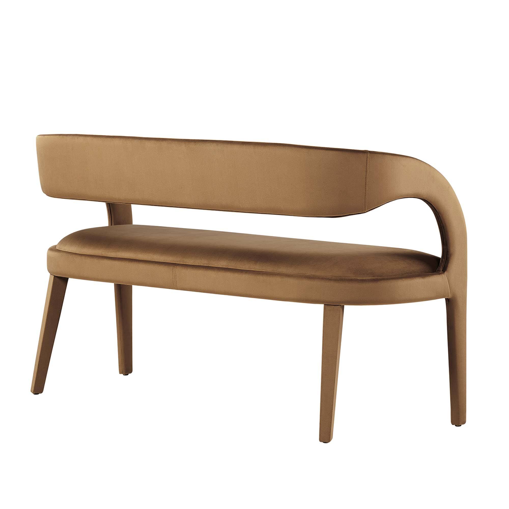 Alt View 1. Modway - Pinnacle Performance Velvet Accent Bench by Modway - Brown.