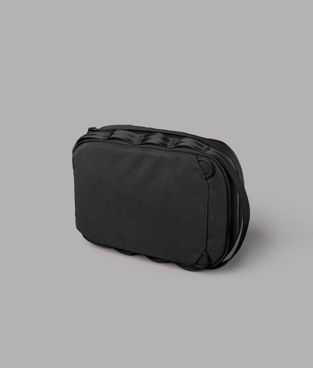 Alt View 6. ALPAKA - Sling Bag 3L for Men, Fits iPad mini/Nintendo Switch/Headphones, YKK AquaGuard Zippers, Key Tether, Water-Resistant - Black X-Pac VX42.