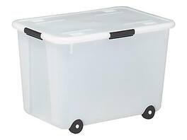 Advantus - 60 Quart Storage Box, (34009) - Clear