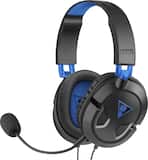 Turtle Beach - Recon 50P Wired Over-Ear Gaming Headset for PS5, PS4, PS4 Pro, Xbox Series X|S, Xbox One, PC & Mobile - Black/Blue