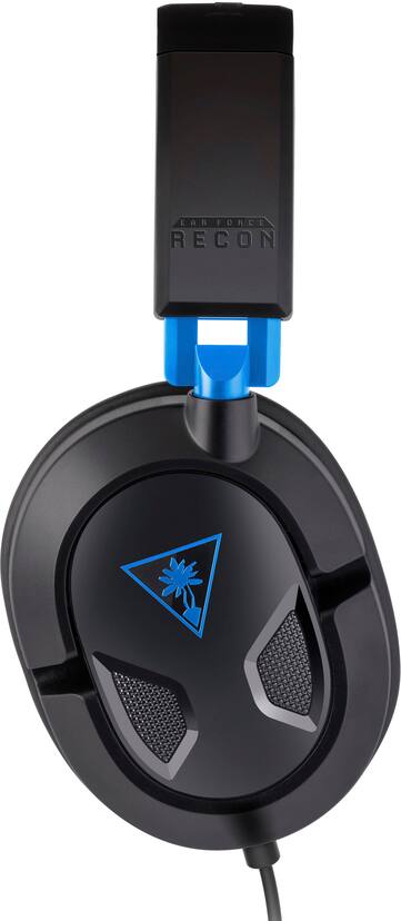 Turtle Beach - Recon 50P Gaming Headset for PS5, PS4, Xbox Series X|S, Xbox One, Nintendo Switch, Mobile & PC - Black/Blue