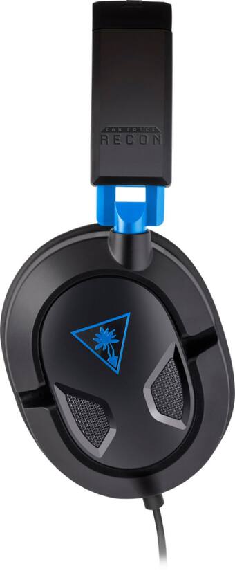 Turtle Beach - Recon 50P Gaming Headset for PS5, PS4, Xbox Series X|S, Xbox One, Nintendo Switch, Mobile & PC - Black/Blue
