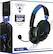 Alt View 19. Turtle Beach - Recon 50P Wired Gaming Headset for PlayStation, PS5, PS4, Xbox Series X | S, Xbox One, Nintendo Switch, Mobile & PC - Black/Blue.