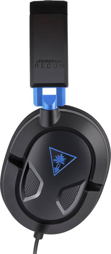 Turtle Beach - Recon 50P Gaming Headset for PS5, PS4, Xbox Series X|S, Xbox One, Nintendo Switch, Mobile & PC - Black/Blue