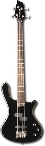 Front Standard. Washburn - Taurus Bass Series 4-String Full-Size Electric Guitar - Black.