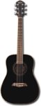 Front Zoom. Oscar Schmidt - 6-String 3/4-Size Dreadnought Acoustic Guitar - Black.