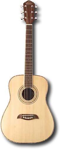 Front Standard. Oscar Schmidt - 6-String Half-Size Dreadnought Acoustic Guitar - Natural.