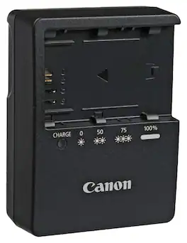 Canon - LC-E6 Battery Charger - Black