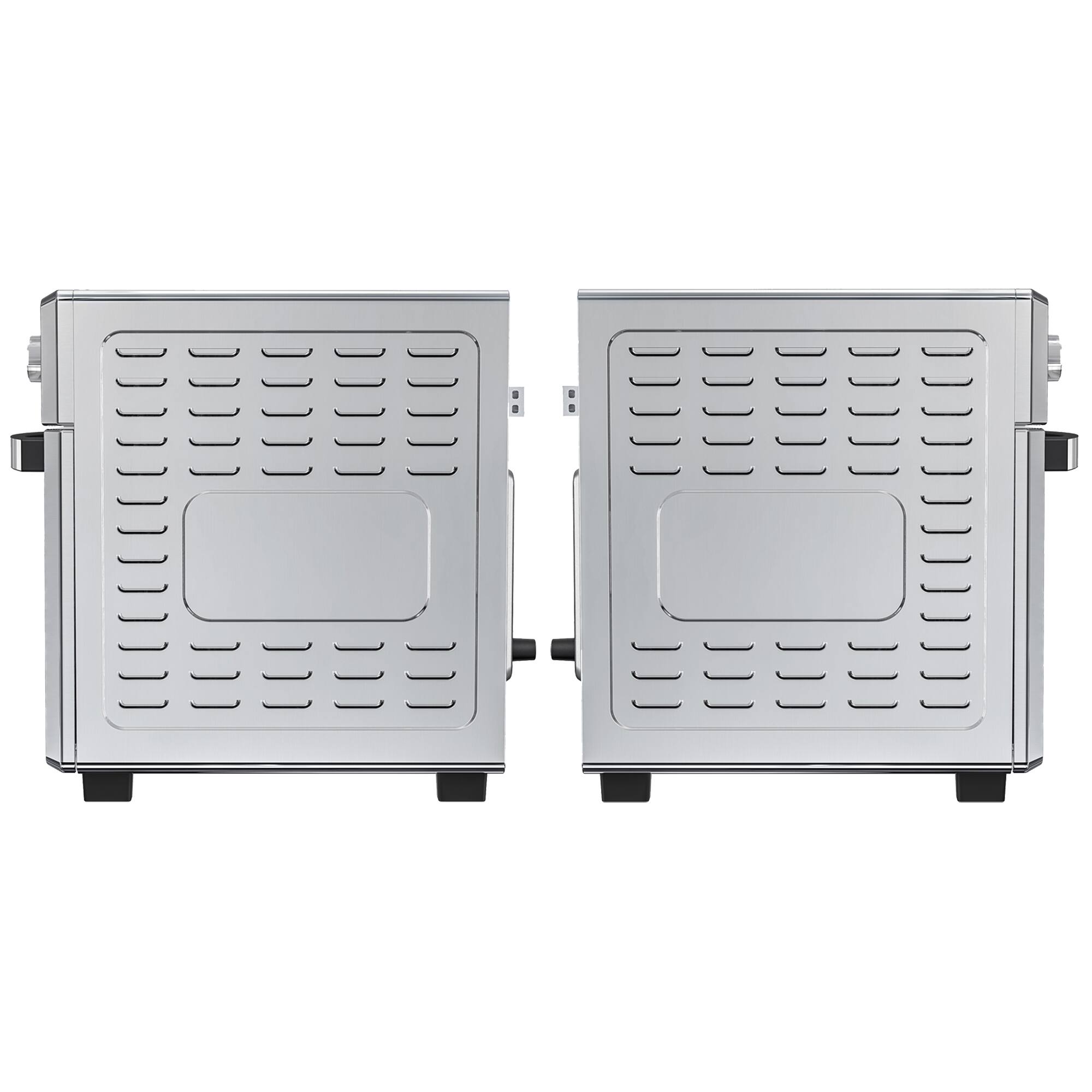 Alt View 9. Equator - Equator 0.93 cu. ft. 5-in-1 Countertop Air Fryer Oven w Bake, Toast Pizza, Grill, Rotisserie, Dehydrator 120V - Stainless.