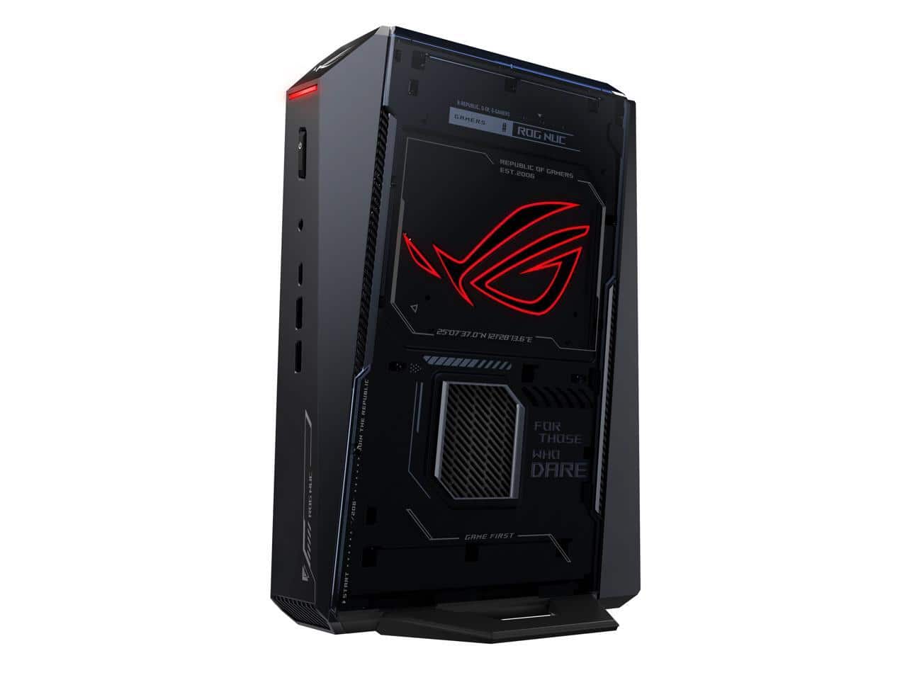 ASUS - ROG NUC 2025 Mini PC - Intel Ultra 9, RTX 5080, 32GB DDR5, 2TB SSD, Thunderbolt 4, RGB - Black