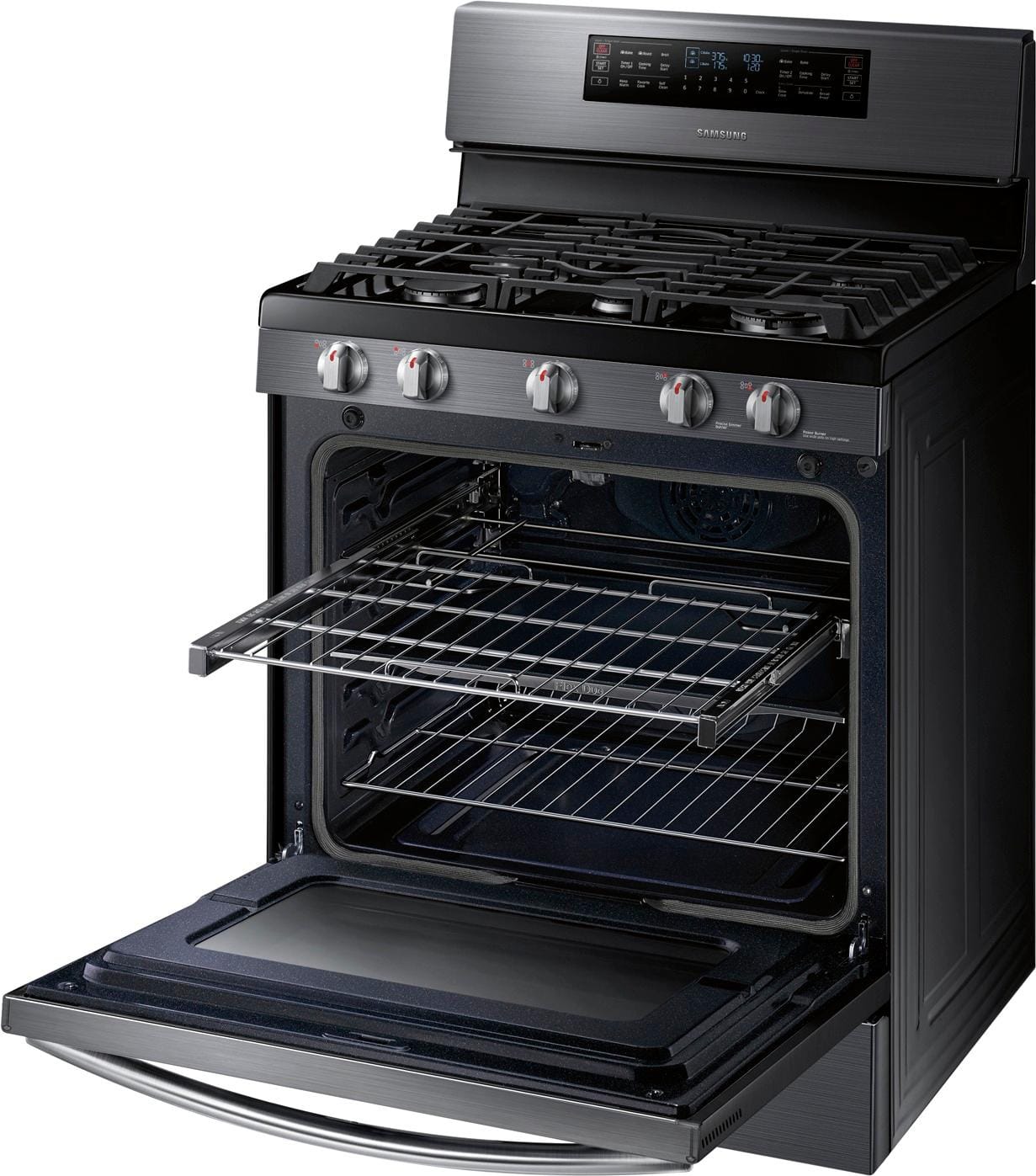 samsung dual oven self clean