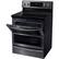 Alt View 19. Samsung - Flex Duo 5.9 Cu. Ft. Self-Cleaning Freestanding Fingerprint Resistant Double Oven Electric Convection Range - Black Stainless Steel.