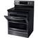 Alt View 25. Samsung - Flex Duo 5.9 Cu. Ft. Self-Cleaning Freestanding Fingerprint Resistant Double Oven Electric Convection Range - Black Stainless Steel.