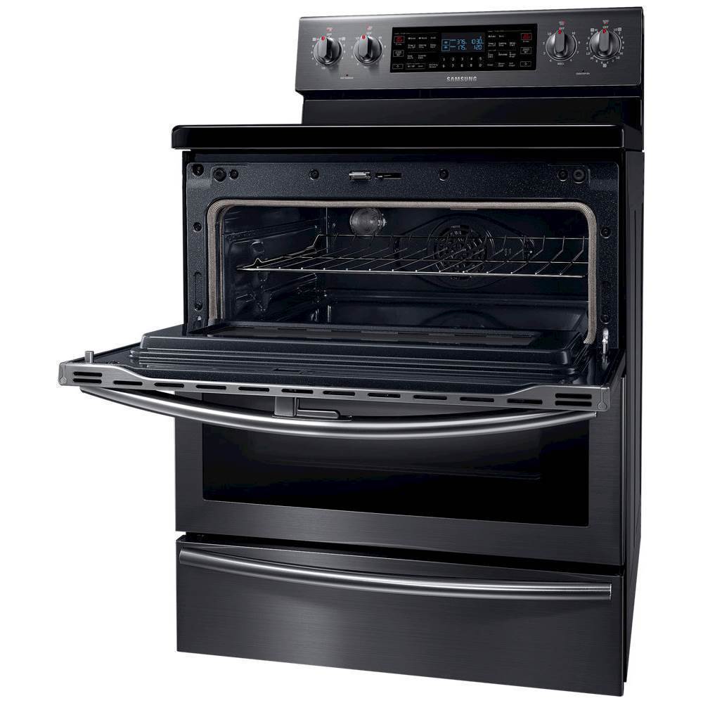 5.9 cu. ft. Double Oven Electric Range in Stainless Steel (NE59J7850WS)