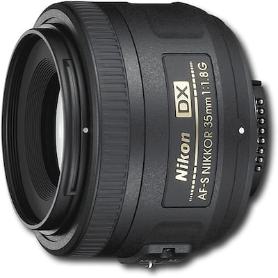 Nikon AF S DX NIKKOR 35mm f/1.8G Standard Lens Black 2183 - Best Buy Nikon AF S DX NIKKOR 35mm f/1.8G Standard Lens Black 2183 - Best Buy