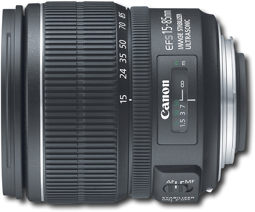 Best Buy: Canon EF-S 15-85mm f/3.5-5.6 IS USM Standard Zoom Lens