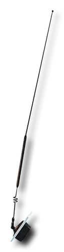 Midland - Window Mount CB Antenna for Select Midland CB Radios - Black - Larger Front