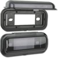 Metra - Marine Radio Cover Installation Kit - Black - Front_Standard