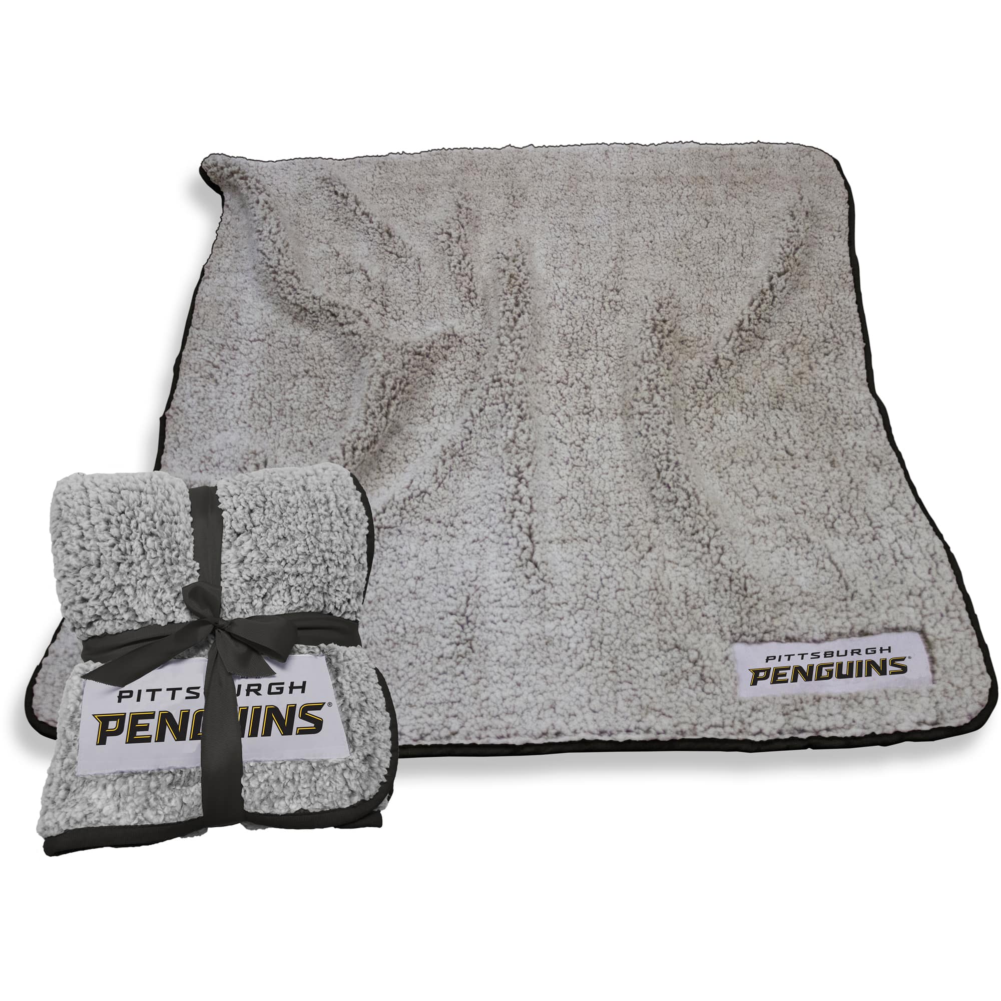 Logo Brands - Pittsburgh Penguins 50" x 60" Frosty Fleece Team Blanket - Multicolor