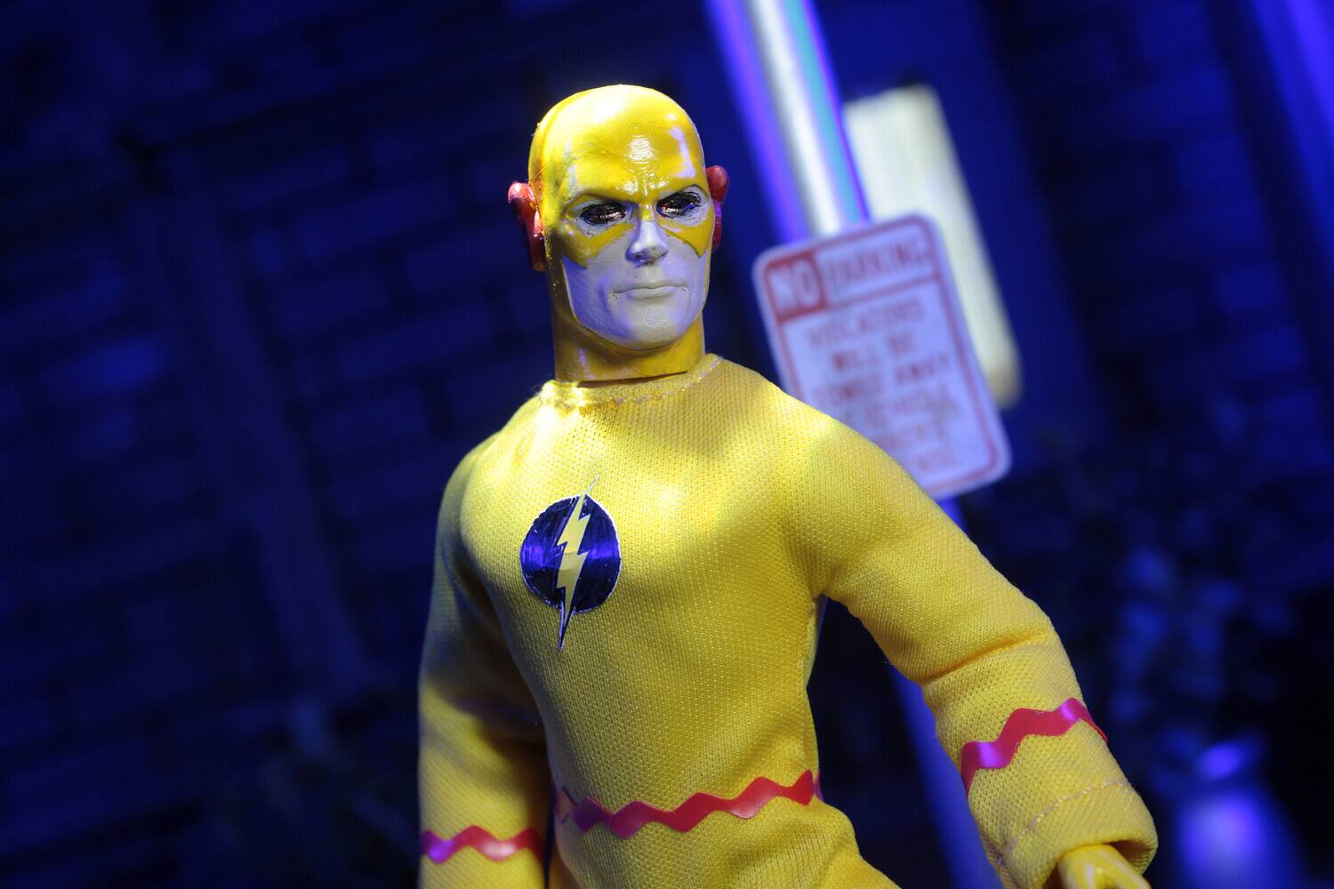 Alt View 4. PopMarket - DC Comics - The Flash - 8" Reverse Flash 50th Anniversary Action Figure   - COLLECTIBLES - Multicolor.