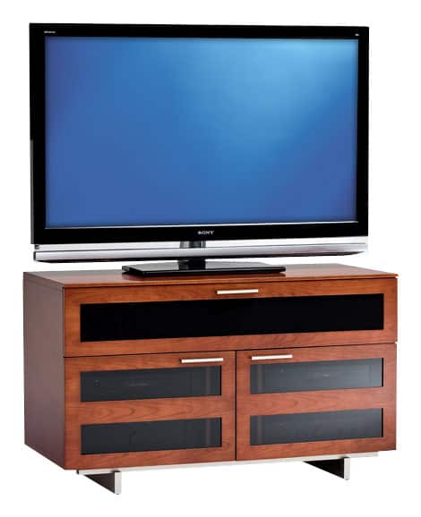 Front. BDI - Avion Series II A/V Stand - Cherry.