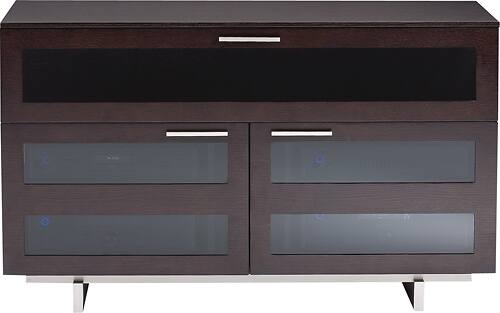 BDI - Avion Series II TV Stand for Flat-Panel TVs Up to 42" - Espresso - Larger Front