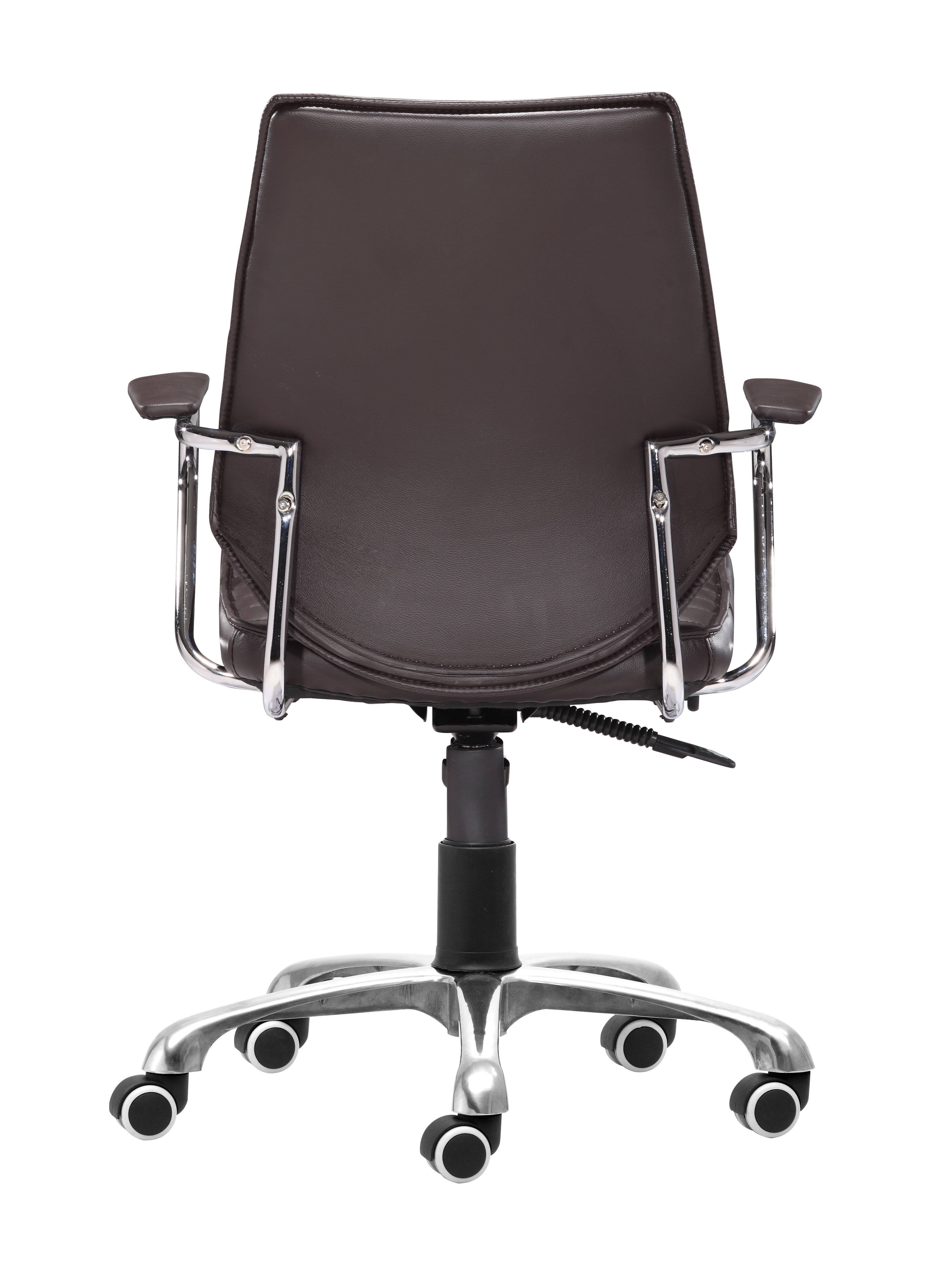 Alt View 2. Hivvago - Enterprise Low Back Office Chair Espresso - Espresso.