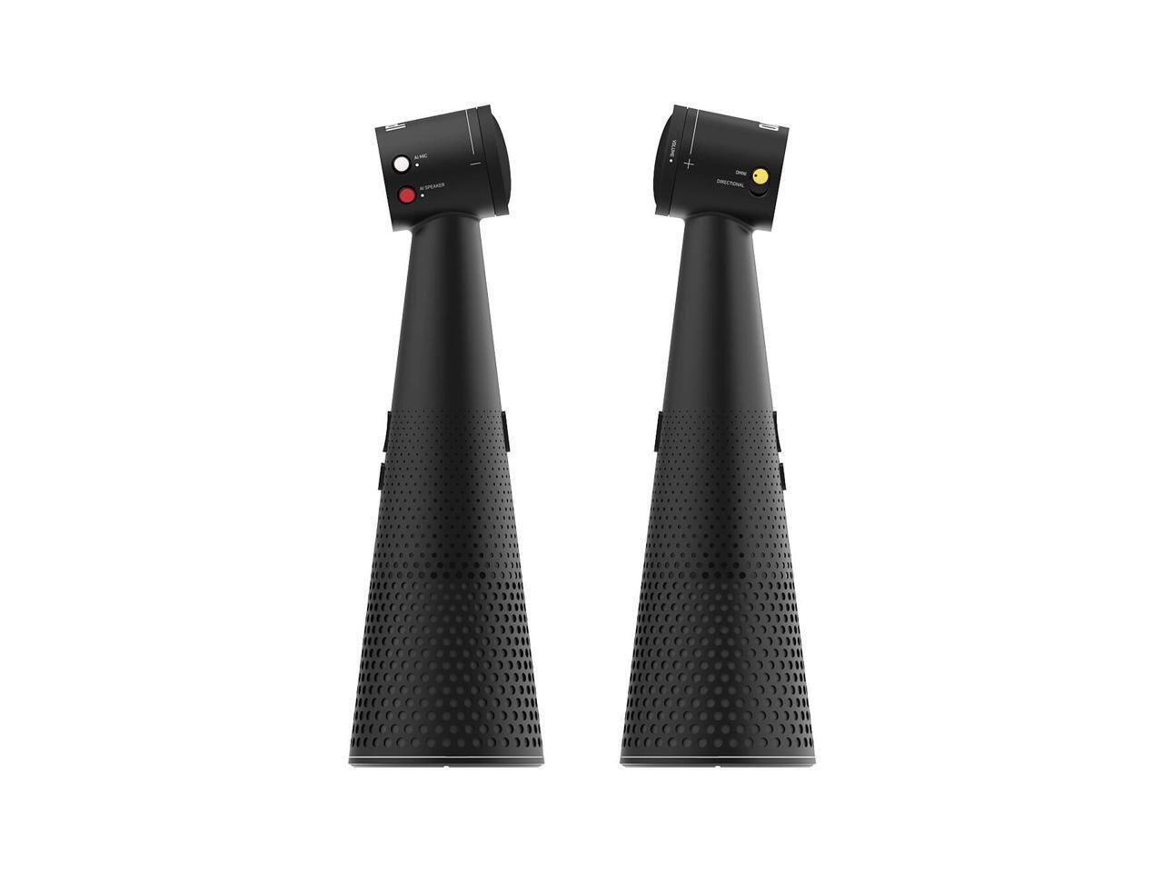 Alt View 2. Ipevo - IPEVO Voacl AI Beamforming Bluetooth Speakerphone  5-907-2-08-00 - Black.