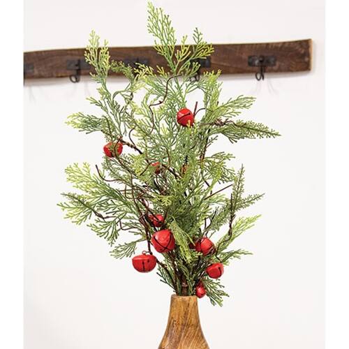 Angle. BreeBe - Bells Will Be Ringing Cedar Branch 24" - Multi.