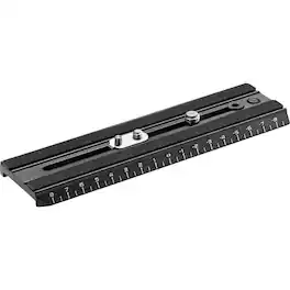 Manfrotto - Video Camera Plate with Metric Ruler, 7"