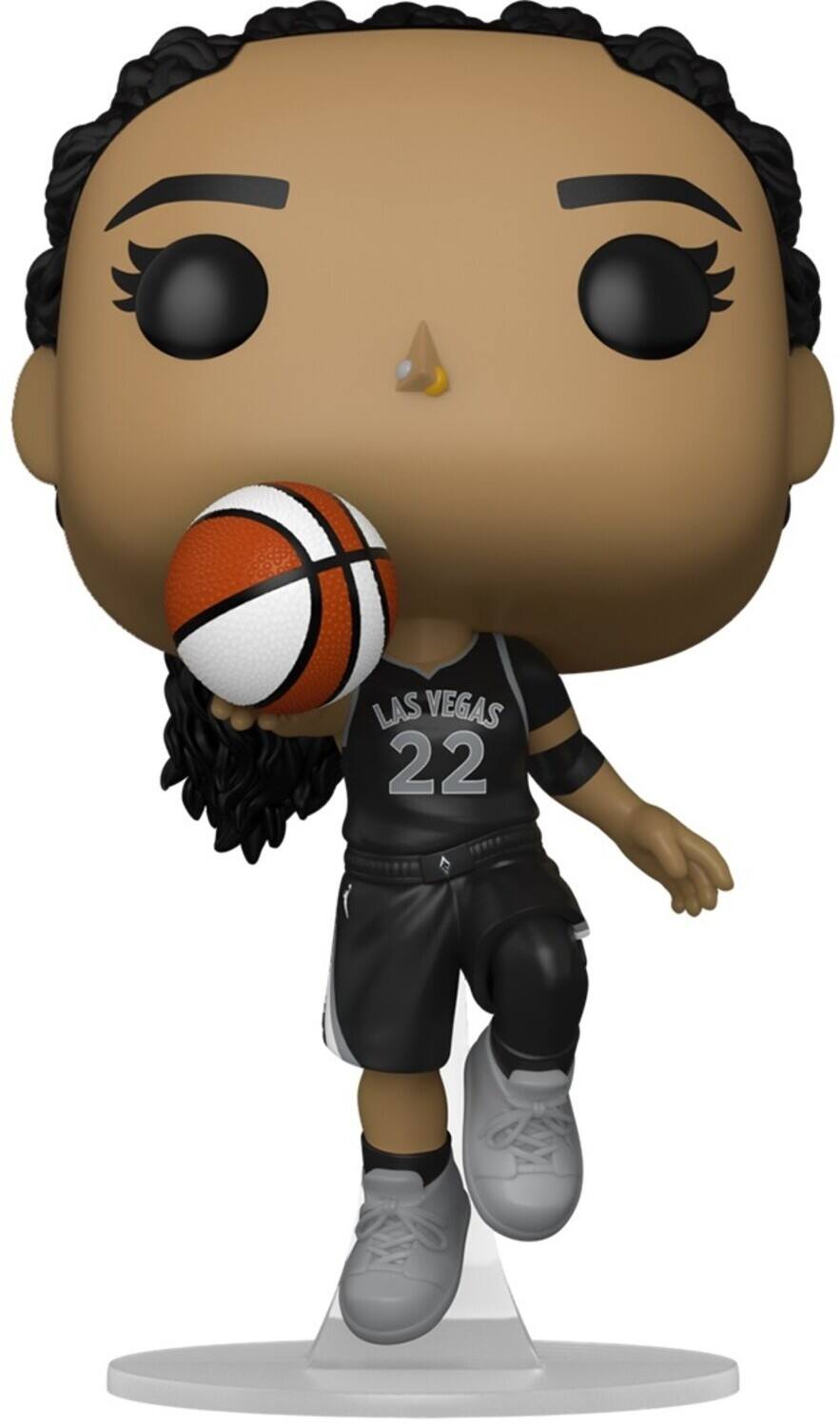 Funko POP! WNBA: Aces A'ja Wilson COLLECTABLES Multicolor