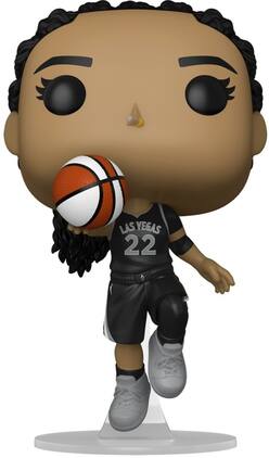 Funko - POP! WNBA: Aces - A'ja Wilson - COLLECTIBLES - Multicolor