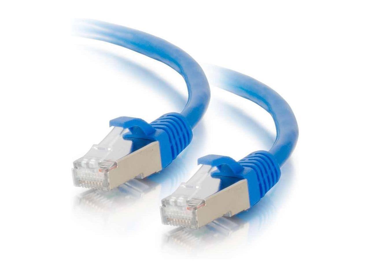 Alt View 1. Cables to Go - C2G 00807 Cat6 Cable - Snagless Shielded Ethernet Network Patch Cable, Blue (35 Feet 10.66 Meters).