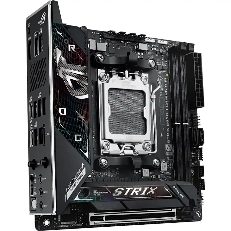 ASUS ROG Strix B850 I Gaming WiFi AMD AM5 Mini ITX Motherboard ROG ...