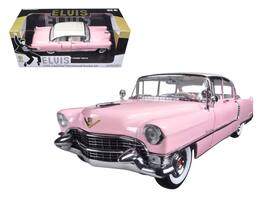 Greenlight - 1955 Pink Cadillac Fleetwood Series 60 Special Elvis Presley" 1/18 Diecast Model Car by Greenlight"