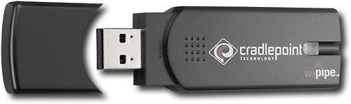Angle Standard. CradlePoint Technology - Wireless-N USB Adapter.