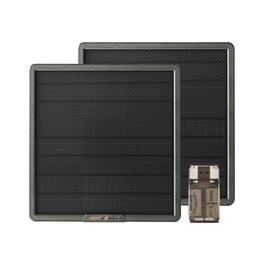 Spypoint - SPLB-22 Lithium Battery Solar Panel Bundle with Card Reader (2-Pack)