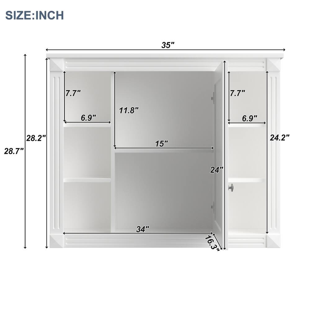 SIZE: INCH

35"
7.7"
7.7"
6.9"
11.8"
6.9"
28.2" 28.7"
15"
24.2"
24"
34"
16.3"