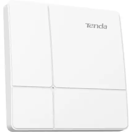 Front. Tenda - Tenda i24 IEEE 802.11ac 1.17 Gbit/s Wireless Access Point - 2.40 GHz, 5 GHz - MIMO Technology - 1 x Network (RJ-45) - White.