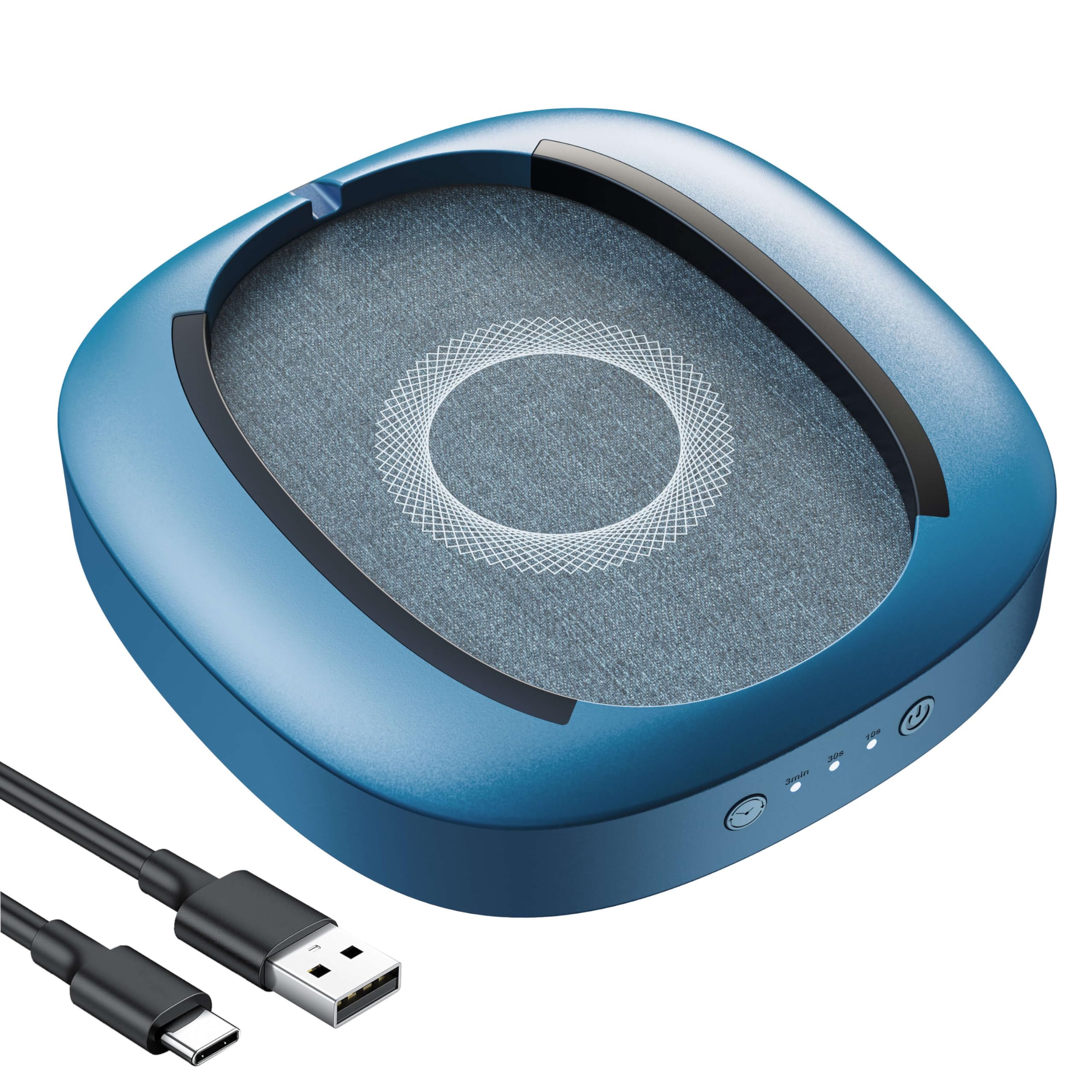 Blue and Blue-Line-LARGE TURNTABLE