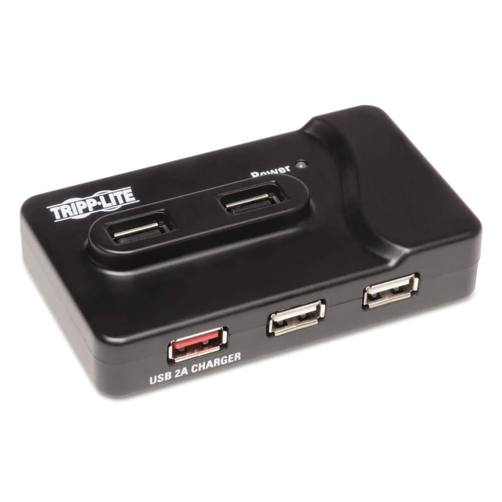 Tripp Lite - U360-412 6 Ports USB 3.0 SuperSpeed Charging Hub - Black