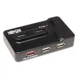 Tripp Lite - U360-412 6 Ports USB 3.0 SuperSpeed Charging Hub - Black