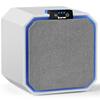 Front. Costway - Costway Desktop HEPA Air Purifier Home Air Cleaner W/ 2-in-1 Composite HEPA Filter - White.