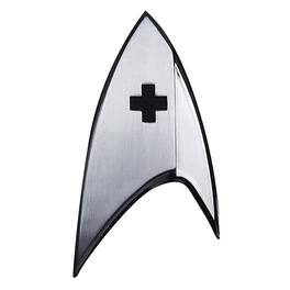 Quantum Mechanix - Star Trek: Discovery Magnetic Insignia Badge, Medical - Silver