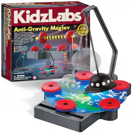 4M - 4M: KidzLabs Anti-Gravity Maglev - 7 Physics Projects, Magnetic Levitation STEM
