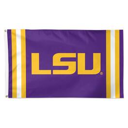 WinCraft - LSU Tigers 3' x 5' Vertical Stripe Deluxe Single-Sided Flag - Multicolor